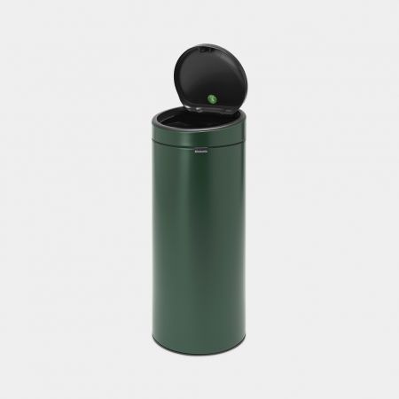 Poubelle Touch Bin New BRABANTIA - Seau intérieur en plastique - 30 L -  Vert sapin - Cdiscount Maison