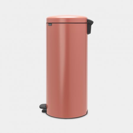 NewIcon Step on Trash Can 8 gallon (30 liter) - Terracotta Pink