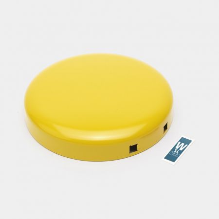 Lid Step on Trash Can 1.3 gallon (5L), Ø8.1 in (20.5cm) - Daisy Yellow