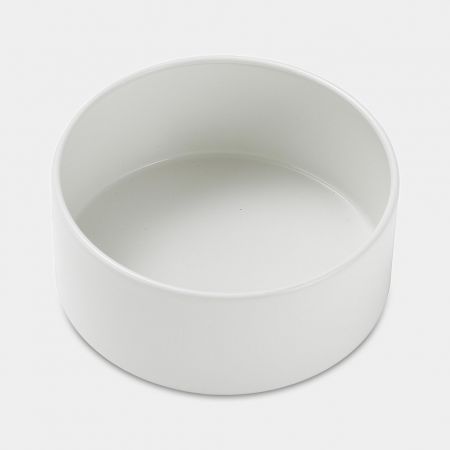 Lid Canister, High Ø 4.3 in (11cm) - White