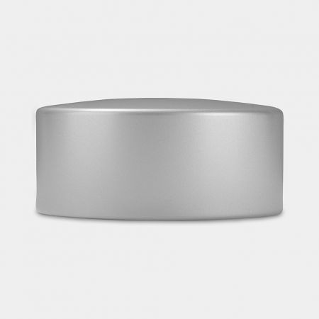 Lid Canister, High Ø11cm - Metallic Grey