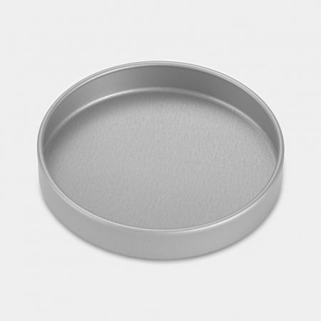 Lid Canister, Low Ø 4.3 in (11cm) - Metallic Gray