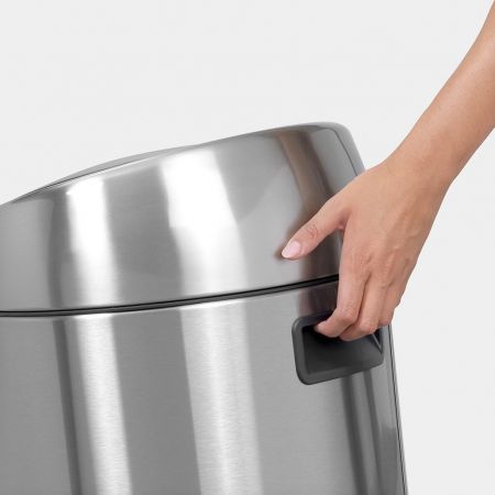 Touch Bin Recycle 2 x 20 Liter - Matt Steel Fingerprint Proof