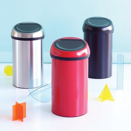 BRABANTIA - Touch bin New passion red 30 litres