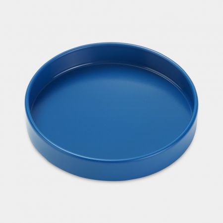 Lid Canister, Low Ø 4.3 in (11cm) - Vintage Blue