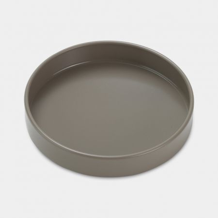 Lid Canister, Low Ø11cm - Taupe