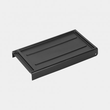 Tapa de plástico para separador integrado, 2x18 litros - Black