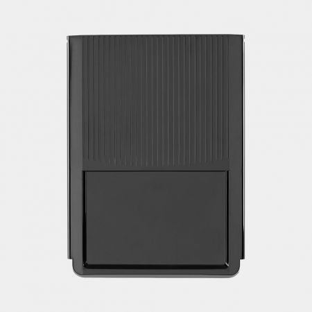 Tapa de plástico para separador integrado, 2x18 litros - Black
