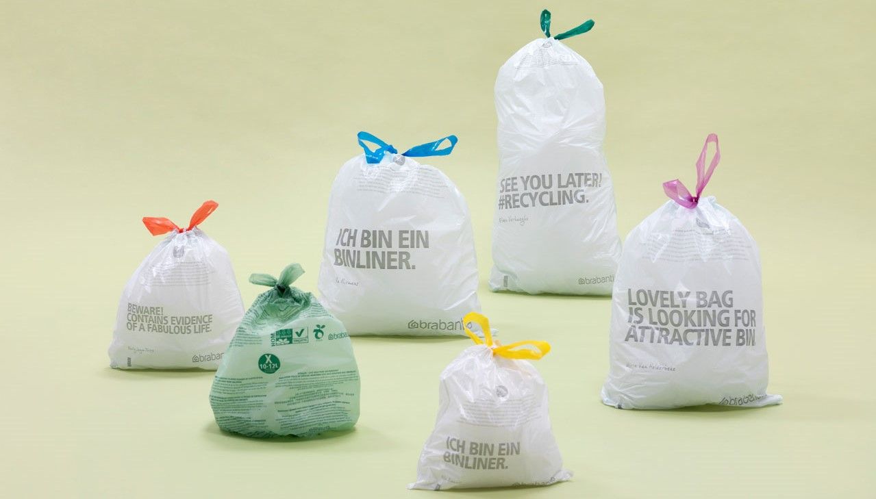 PerfectFit Müllbeutel für newIcon, Codierung W (5 Liter), Spenderpack 40 Stück