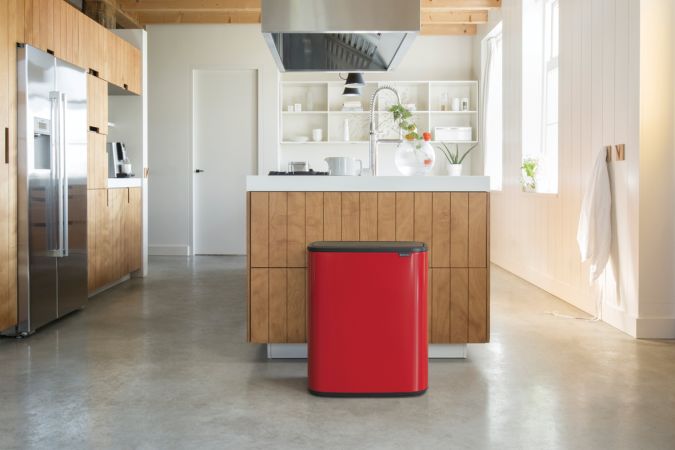 Bo Touch Bin 60 litre - Passion Red