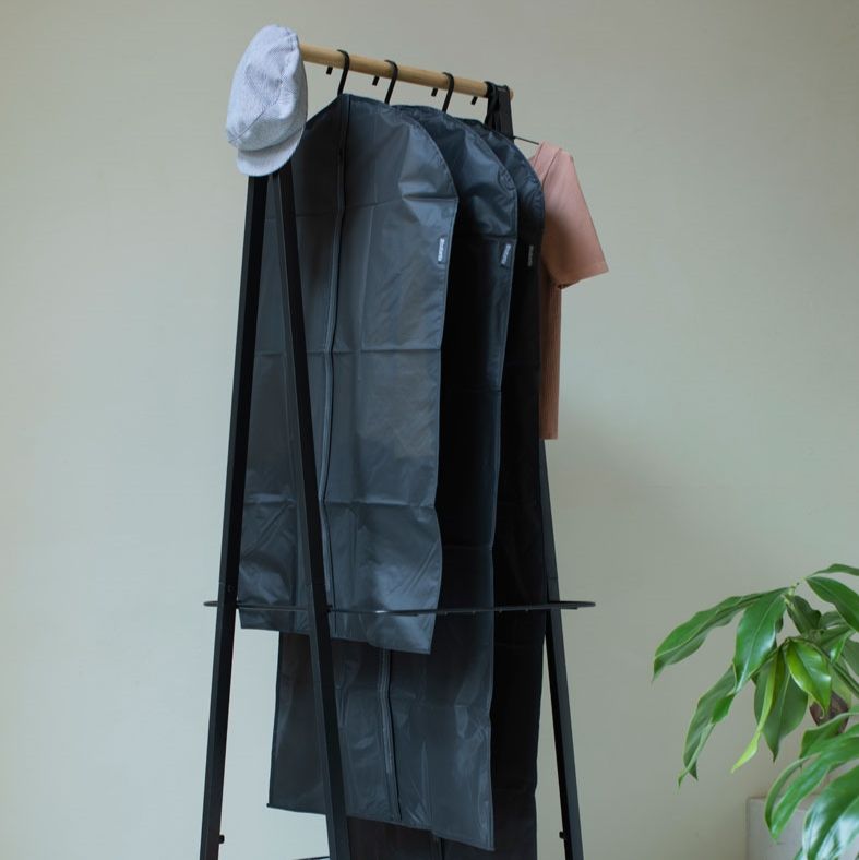 Kleiderschutzhüllen 3-er Set - Black