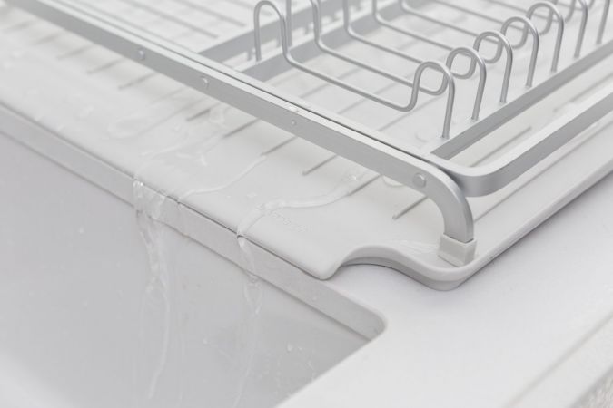 Dish Drying Rack SinkSide - Light Grey