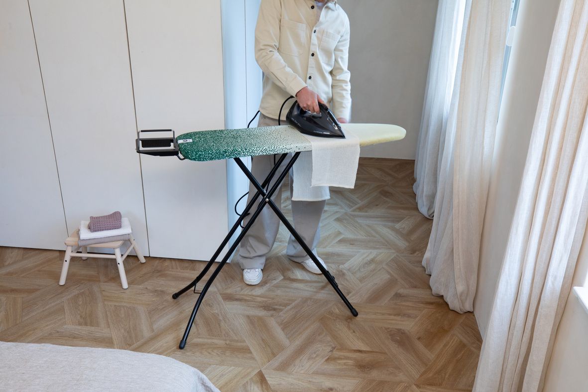 Ironing Board A 43 x 12 in (110 x 30 cm), for Steam Iron - New Dawn, Fairtrade cotton