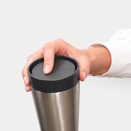 Mug isotherme Make & Take Petit, 0,2 litre - Dark Grey