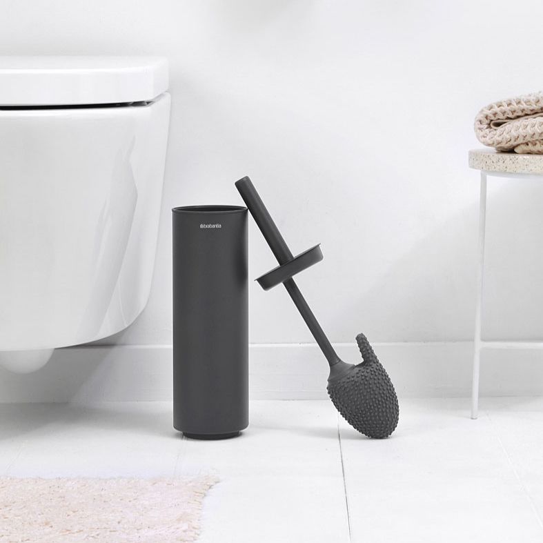 MindSet Replacement Toilet Brush Dark Gray