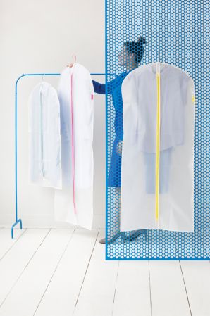 Housses de protection pour vêtements L Set de 2 - White