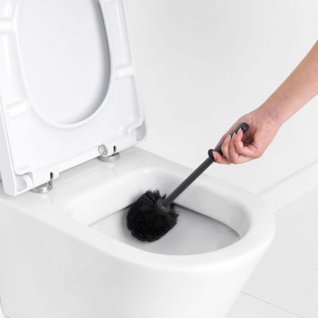Toilet Brush and Holder ReNew- Matt Steel
