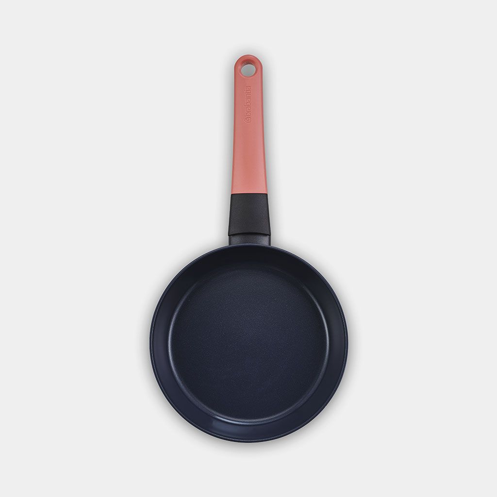 Tasty+ Koekenpan 20 cm, anti-aanbaklaag - Terracotta Pink