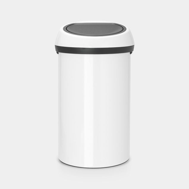 Touch Bin 60 litres - White
