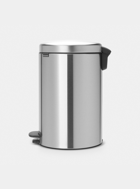Poubelle à pédale newIcon 20 litres - Matt Steel