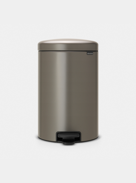 Poubelle à pédale newIcon 20 litres - Platinum