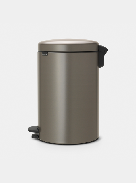 Poubelle à pédale newIcon 20 litres - Platinum