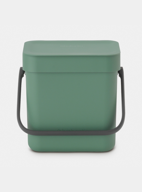 Sort & Go Waste Bin 3 liter - Fir Green