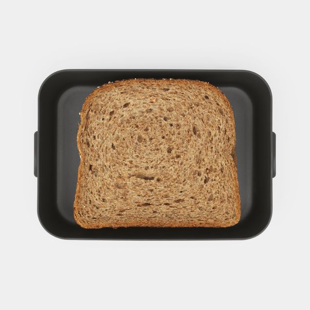 Make & Take Lunchbox Medium, kunststof - Dark Grey