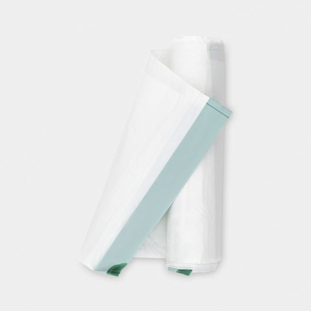 Recycled Sacs poubelle PerfectFit Code G (23-30 litres), Rouleau de 20 sacs