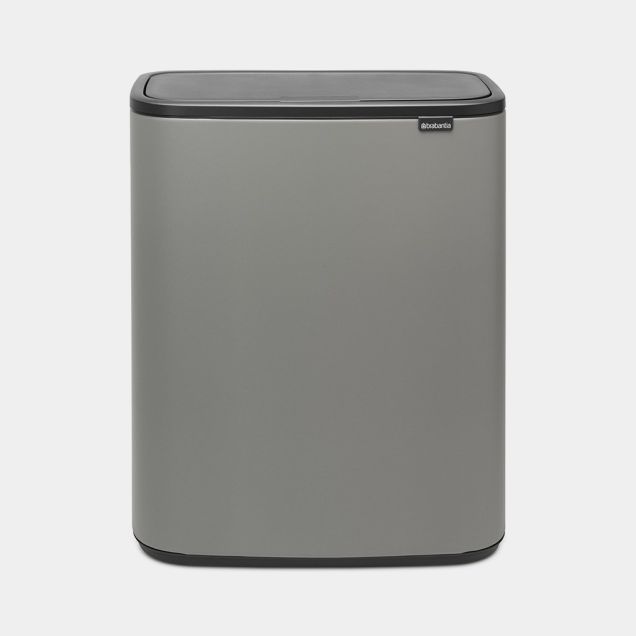 Bo Touch Bin 2 x 30 litres - Mineral Concrete Grey