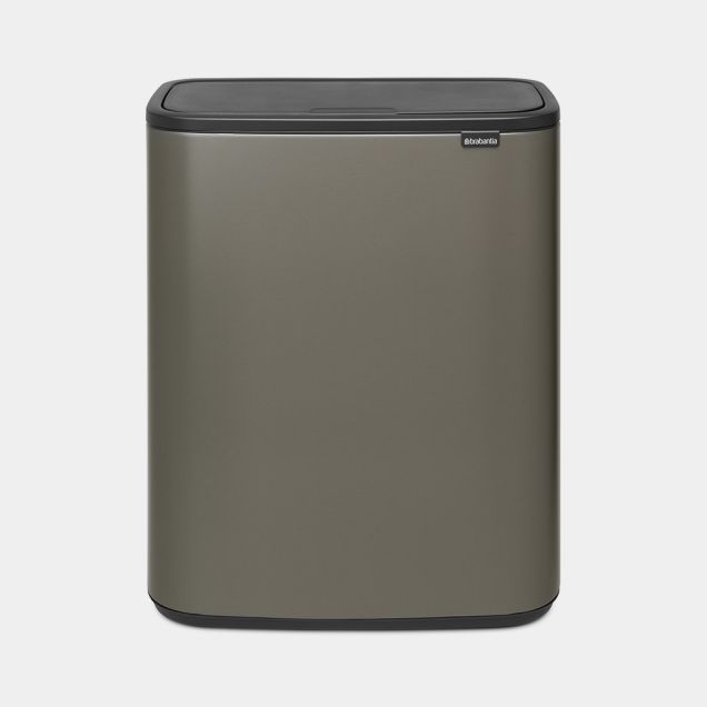Bo Touch Bin 60 litres - Platinum