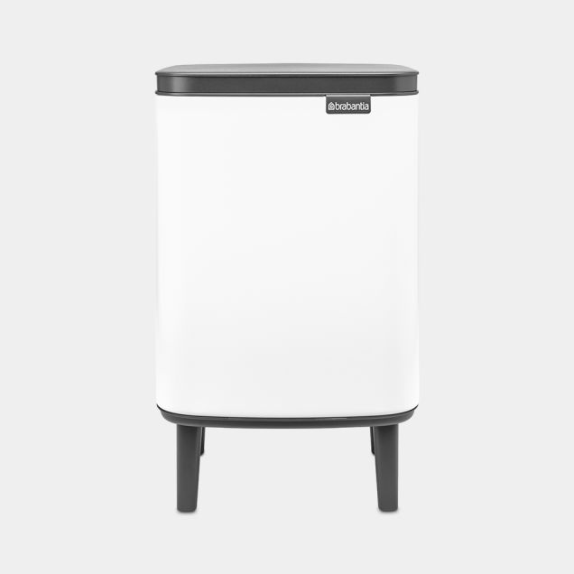 Bo Waste Bin Hi 7L - White