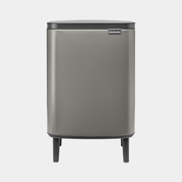 Bo Waste Bin Hi 12L - Platinum