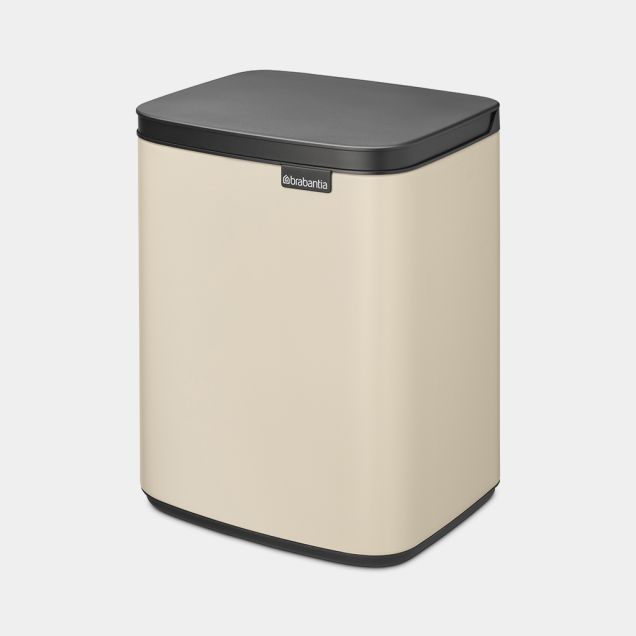 Bo Waste Bin 7 litres - Soft Beige