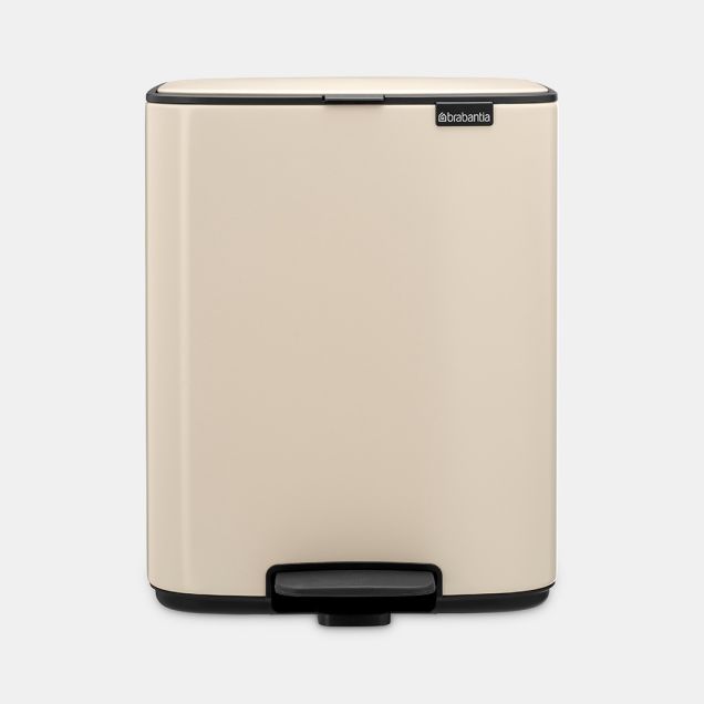 Poubelle à Pédale Bo 12 litres - Soft Beige