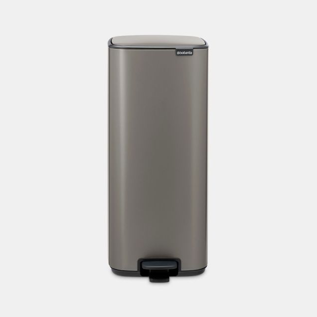 Bo Pedal Bin 30 litre - Platinum