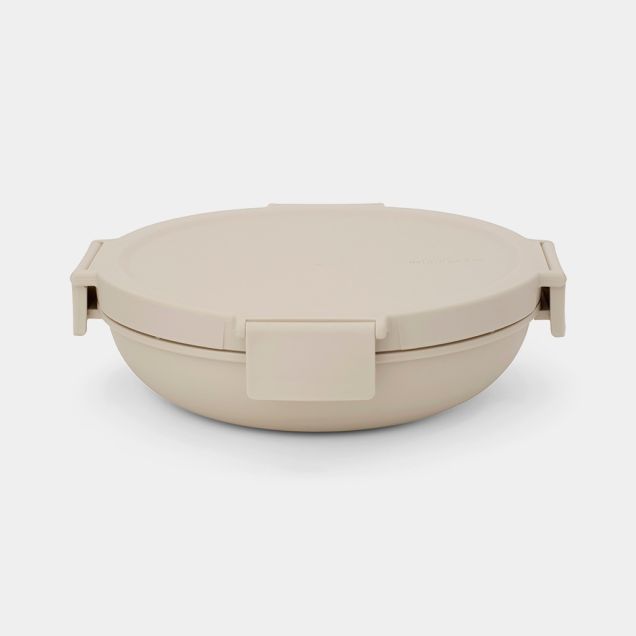 Make & Take Lunch Bowl 1L, Plastic - Soft Beige