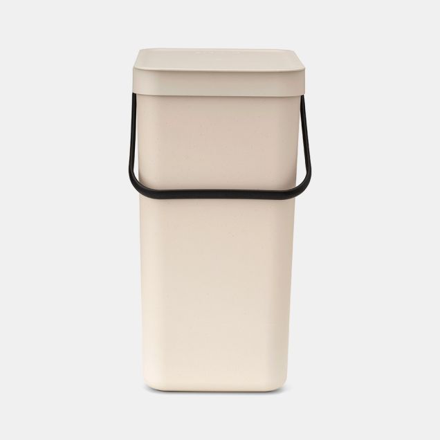 Sort & Go Waste Bin 16 litre - Soft Beige