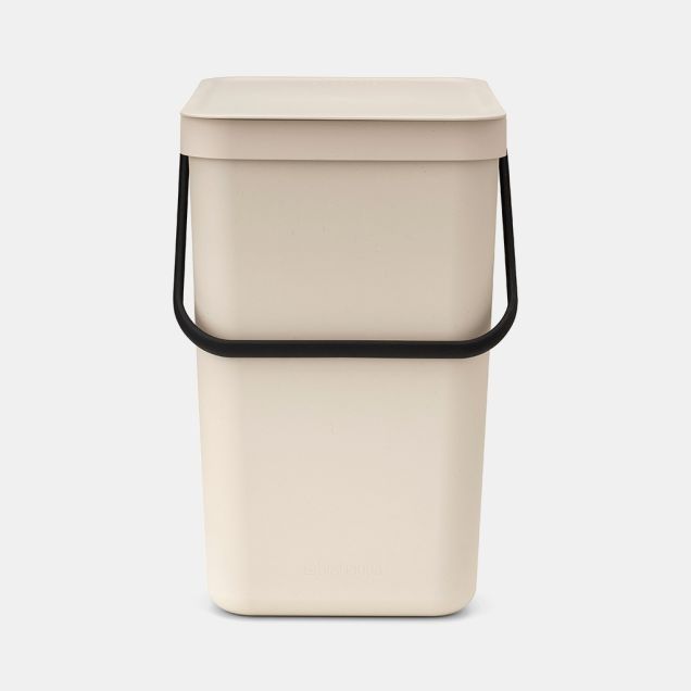 Sort & Go Waste Bin 25 litre - Soft Beige