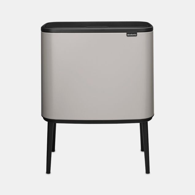 Bo Touch Bin 36 litres - Soft Grey