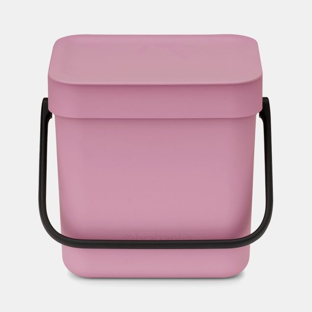 Sort & Go Waste Bin 3 litre - Lilac Pink