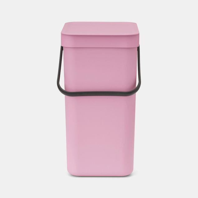 Sort & Go Waste Bin 12 litre - Lilac Pink