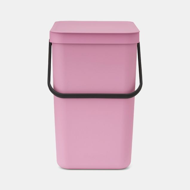 Sort & Go Waste Bin 25 litre - Lilac Pink