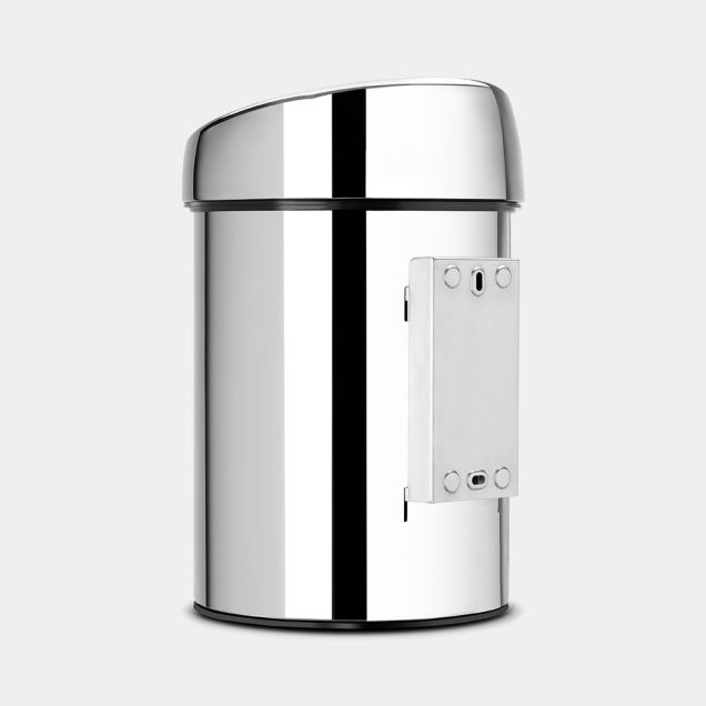 Touch Bin 3 litres - Brilliant Steel