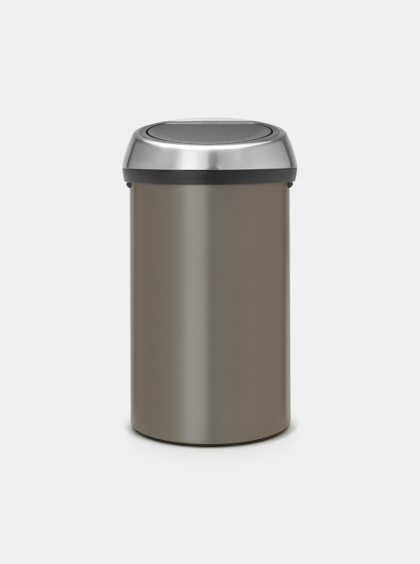 Touch Bin 60 litre - Platinum