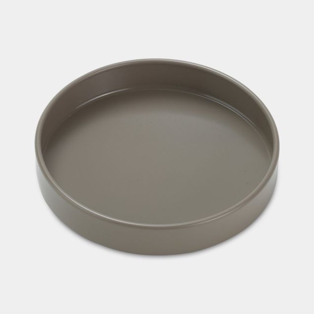 Deksel voor voorraadbus, laag Ø11cm - Taupe