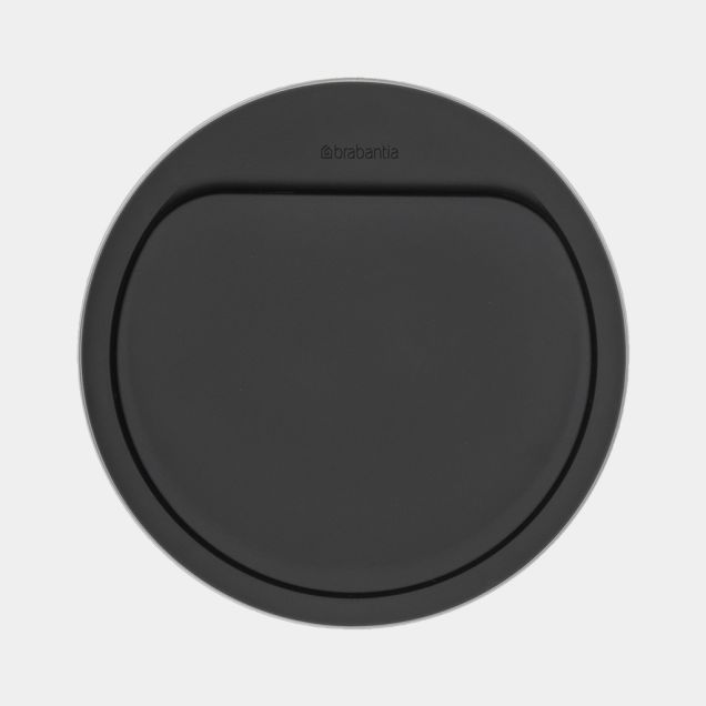 Lid Touch Bin New 20-30 litre - Brilliant Steel
