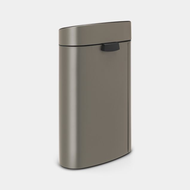 Touch Bin New Recycle 23/10 litres - Platinum