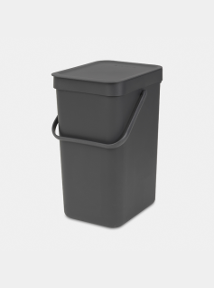 Poubelle Sort & Go 12 litres - Grey