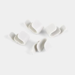 Hooks Set of 4 - White